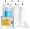 Jaqcard Soda Ash (1lb) - Dye Fixer - Includes 8oz Tie Dye Squeeze Bottles (6Pk) with 2